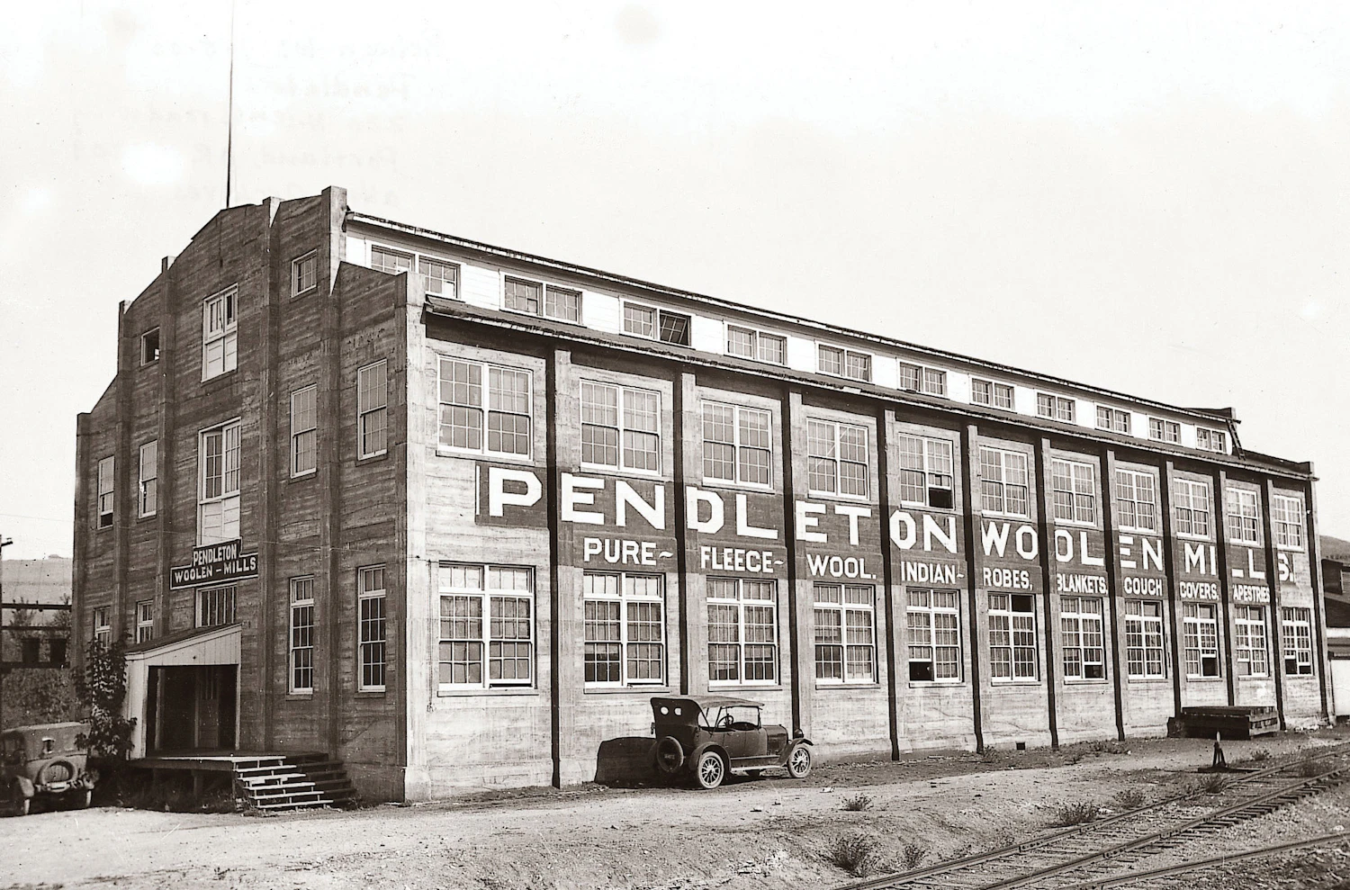 A PENDLETON factory in 1909