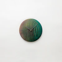 ひととせ Wall clock wood