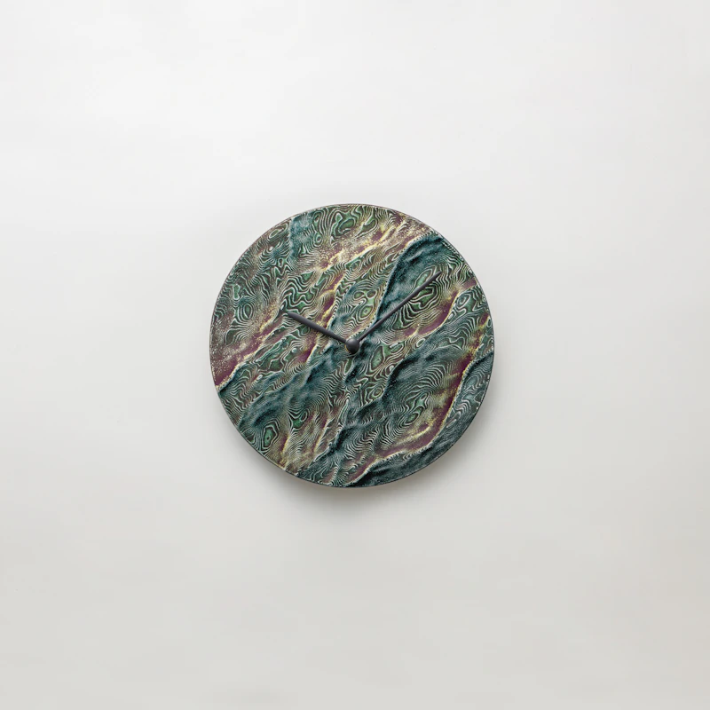 ひととせ Wall clock aluminum