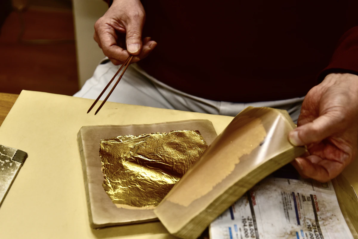 縁付金箔