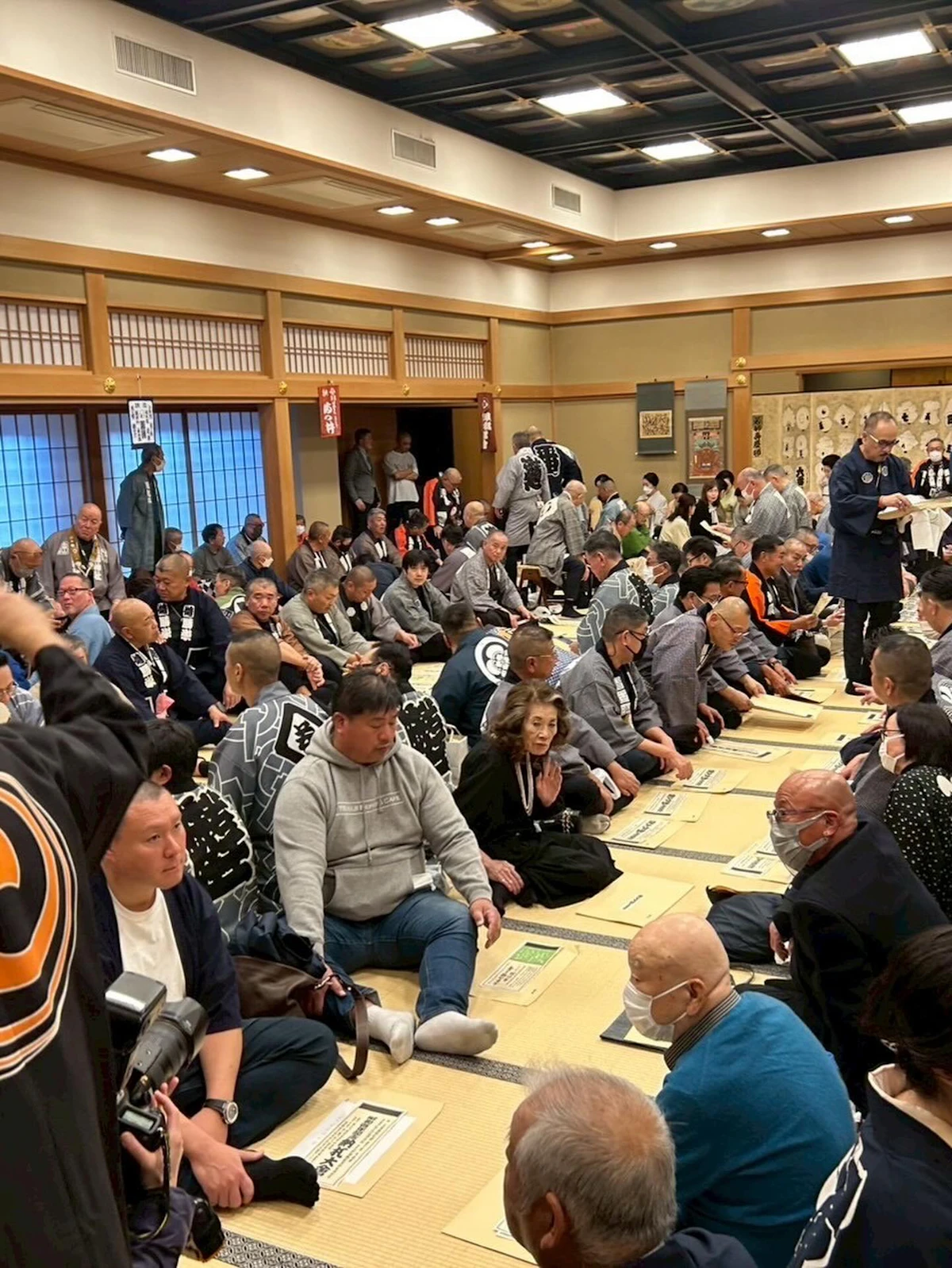 2025年11月30日に開催「昭和百年記念納札大會」大本山増上寺の様子