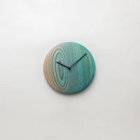 ひととせ Wall clock wood