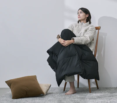TAIONが開発した“着る布団”とは？　屋内でダウンを着るという冬の新提案