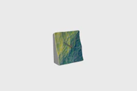 hitotose Table clock aluminum