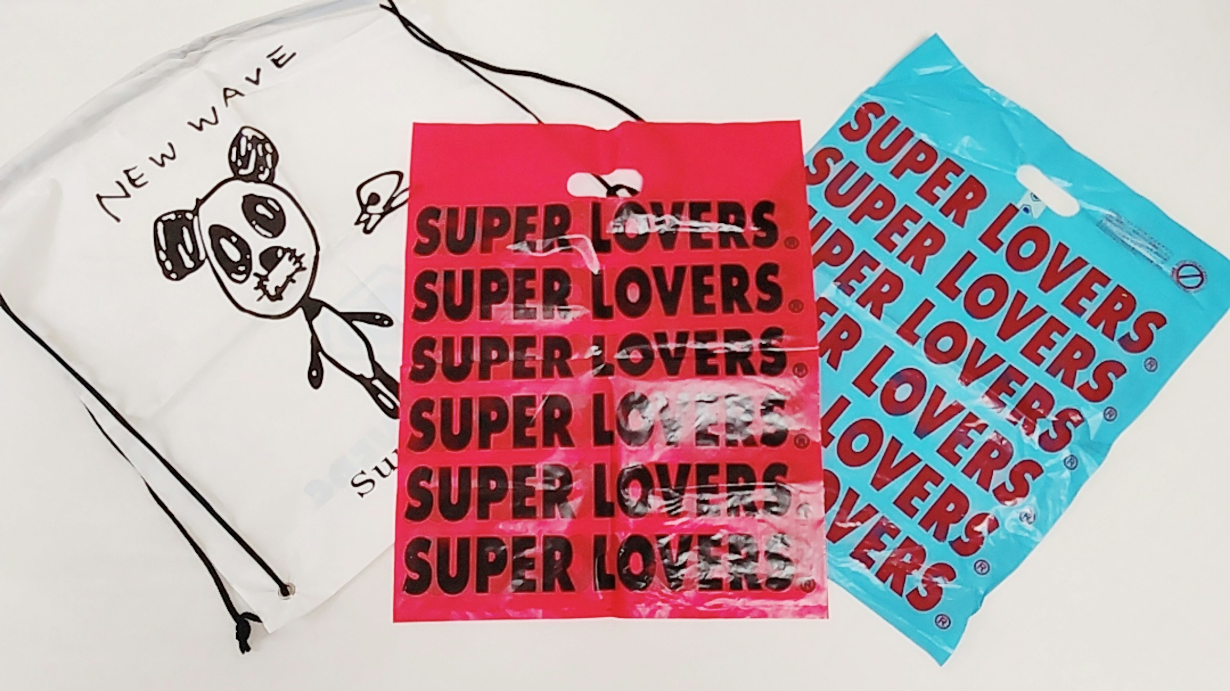 SUPER LOVERSショッパー（筆者私物）
