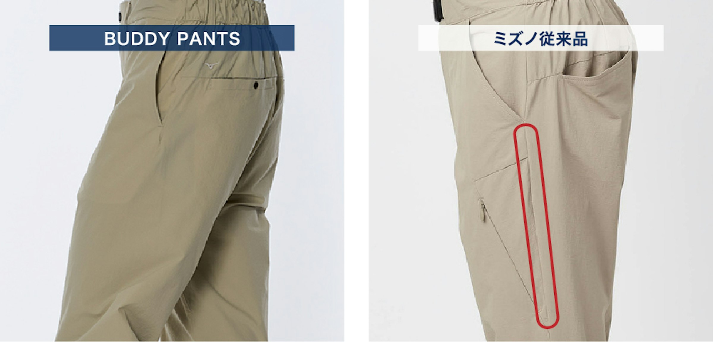 動きやすさを追求したパターン設計が魅力