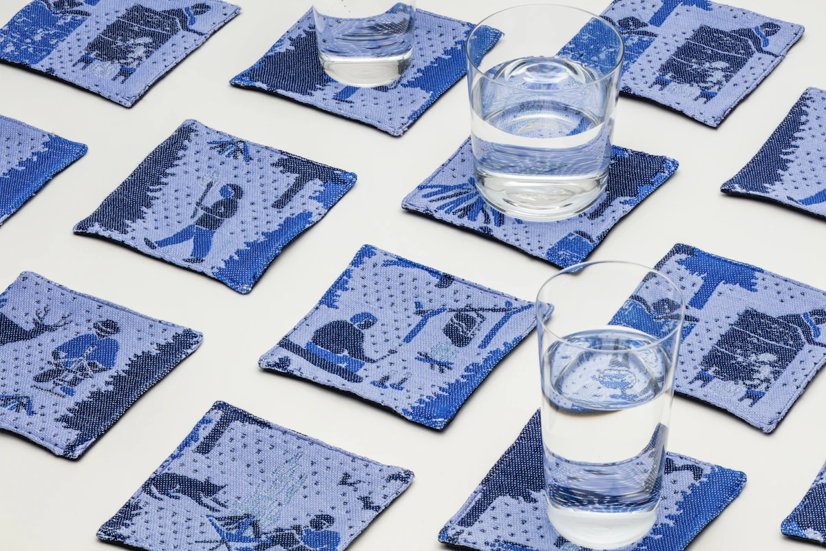 THERMO TEXTILE Series #01"camp" コースター