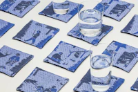 THERMO TEXTILE Series #01"camp" コースター