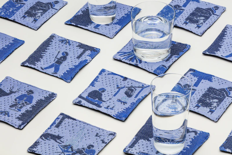 THERMO TEXTILE Series #01"camp" コースター