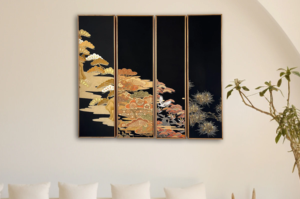 作品名：Pines Through Seasons