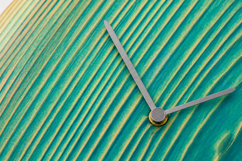 ひととせ Wall clock wood