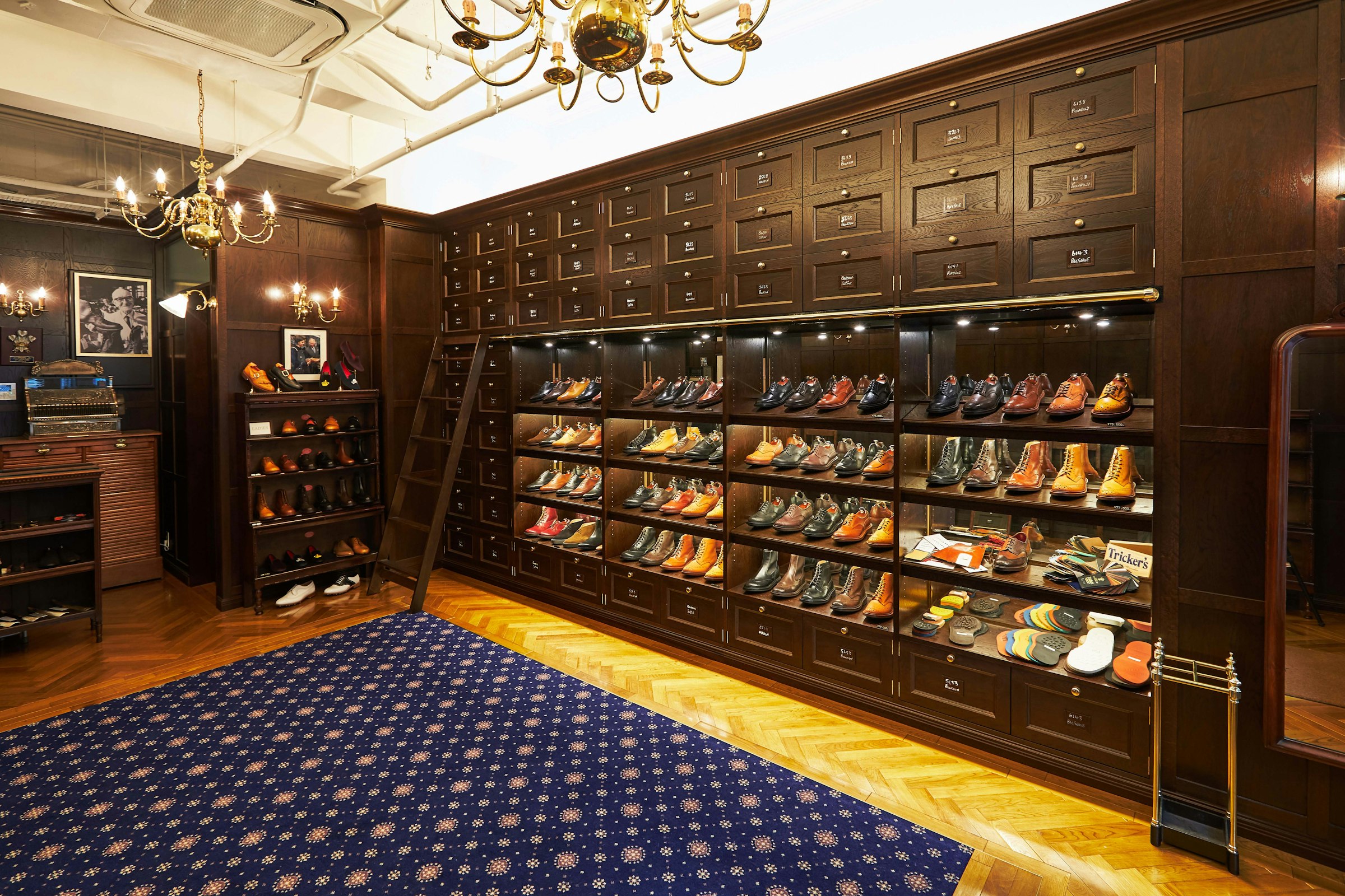 Tricker's flagship store in Aoyama, Tokyo
