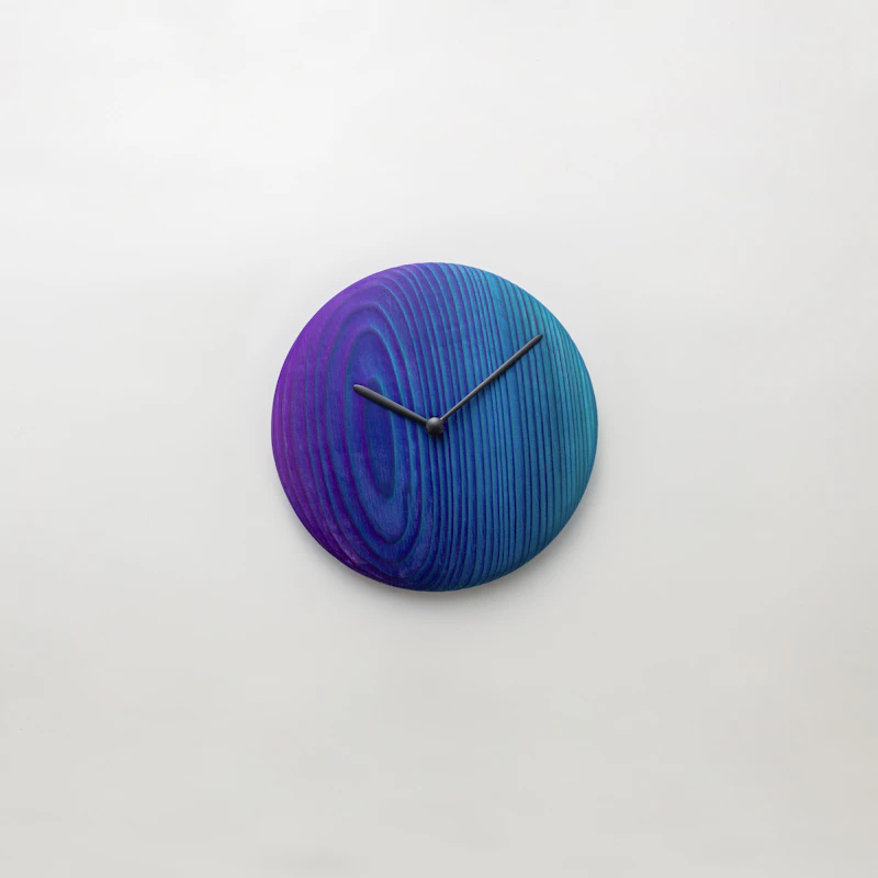 ひととせ Wall clock wood