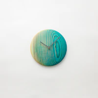 ひととせ Wall clock wood