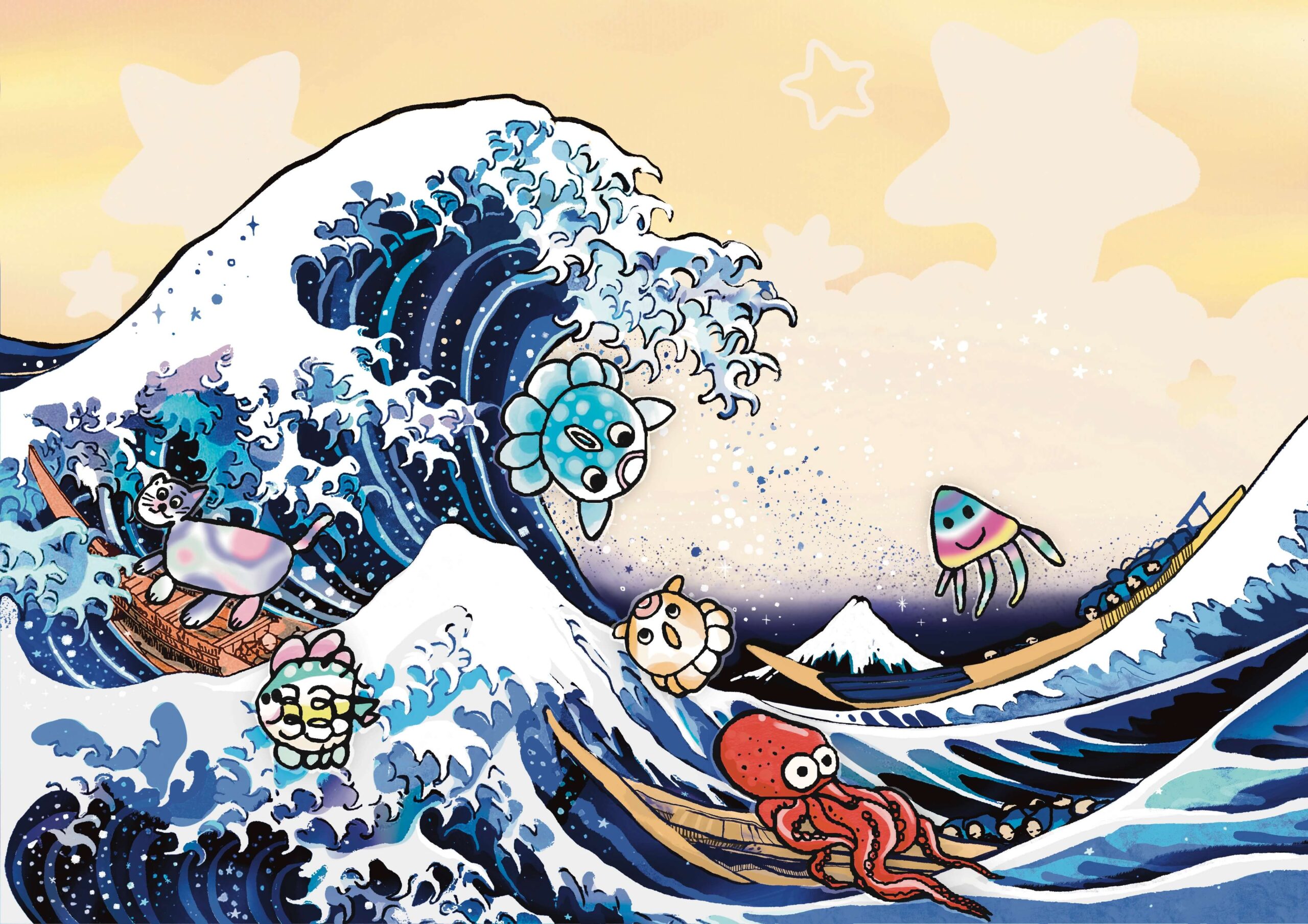 Araki Mizuho 北の海の巨獣たち イラスト ペーパー 北欧 Araki Mizuho 北の海の巨獣たち イラスト ペーパー 北欧 【公式通販】