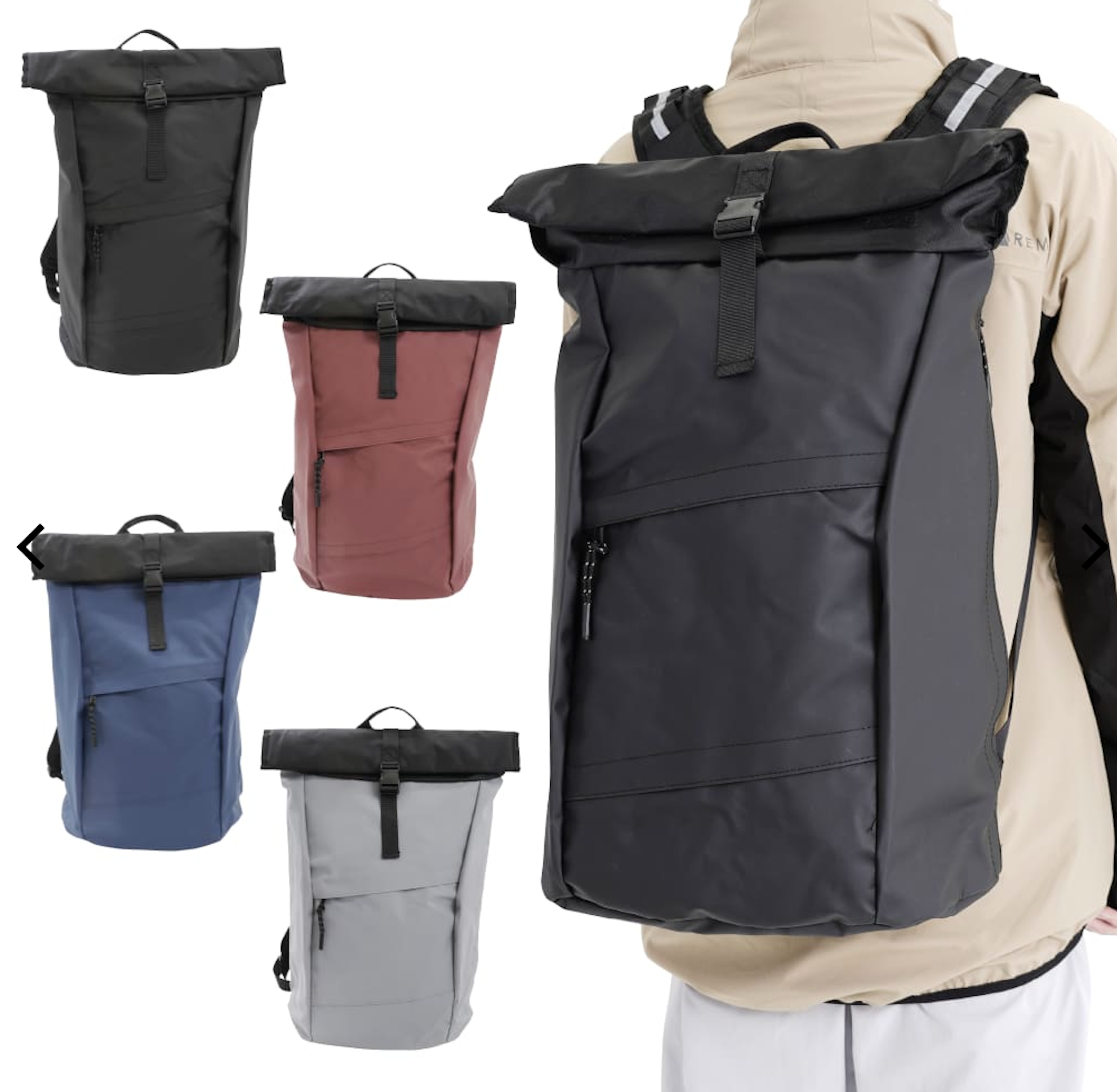 The current color variations of the 'Waterproof Messenger Bag'