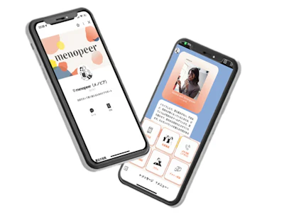 更年期症状を中心に、女性の心身の悩みを専門家にLINEで相談できる「menopeer」