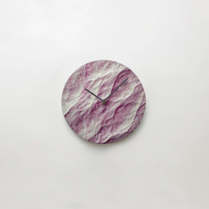ひととせ Wall clock aluminum