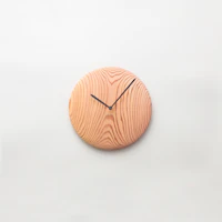 ひととせ Wall clock wood