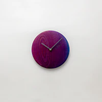 ひととせ Wall clock wood
