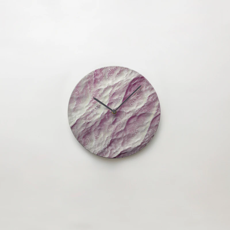 ひととせ Wall clock aluminum