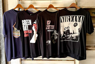 Band T-Shirts, Movie T-Shirts, etc. – Recommended Vintage T-Shirts by Nakameguro's Long-Established Second-Hand Clothing Store "JUMPIN' JAP FLASH"