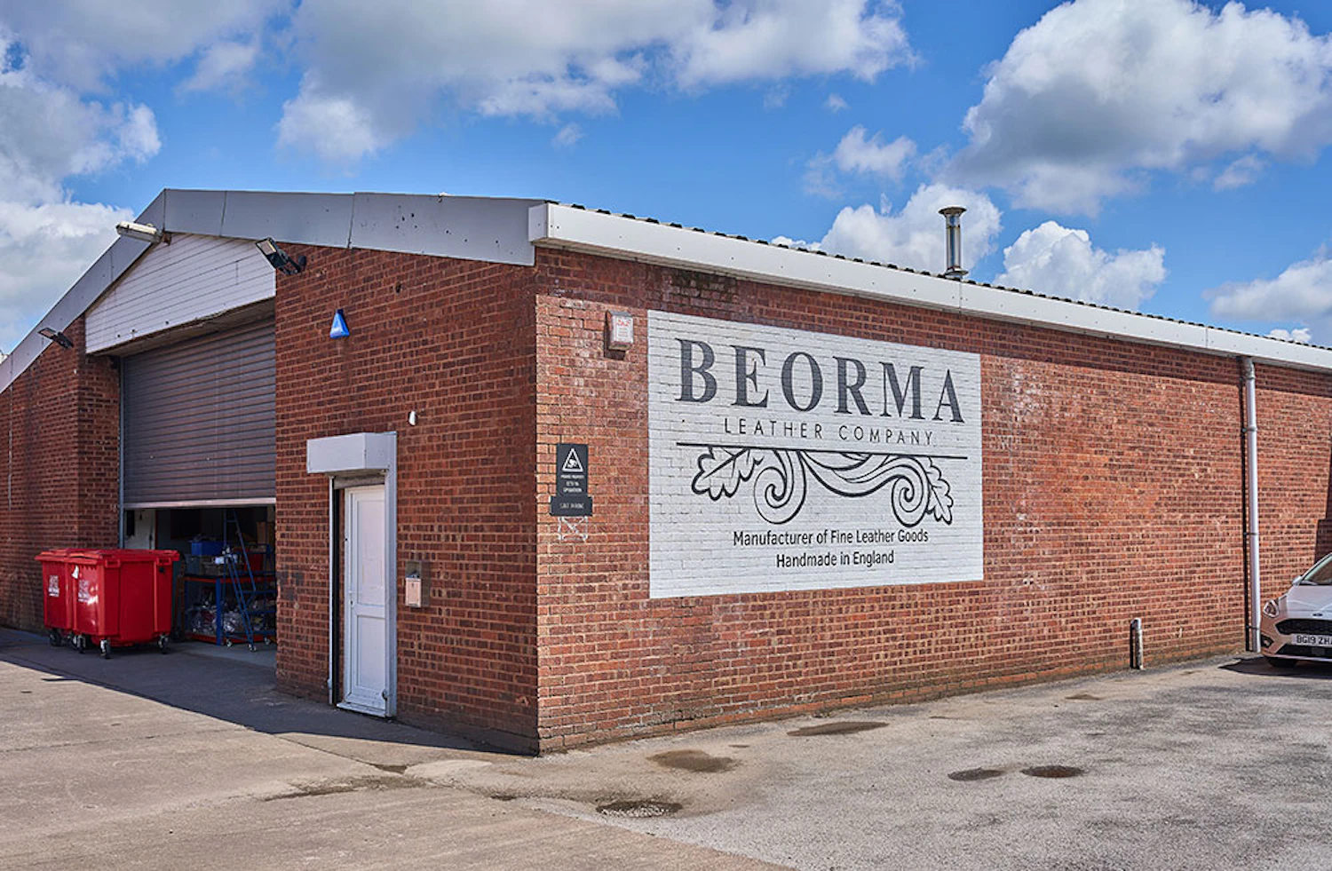 イングランド ウォルソールにあるBEORMA LEATHER COMPANY