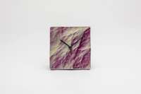 ひととせ Table clock aluminum