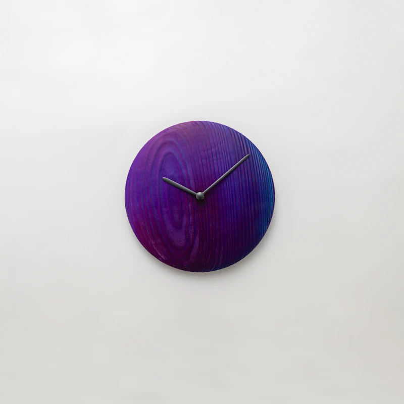ひととせ Wall clock wood