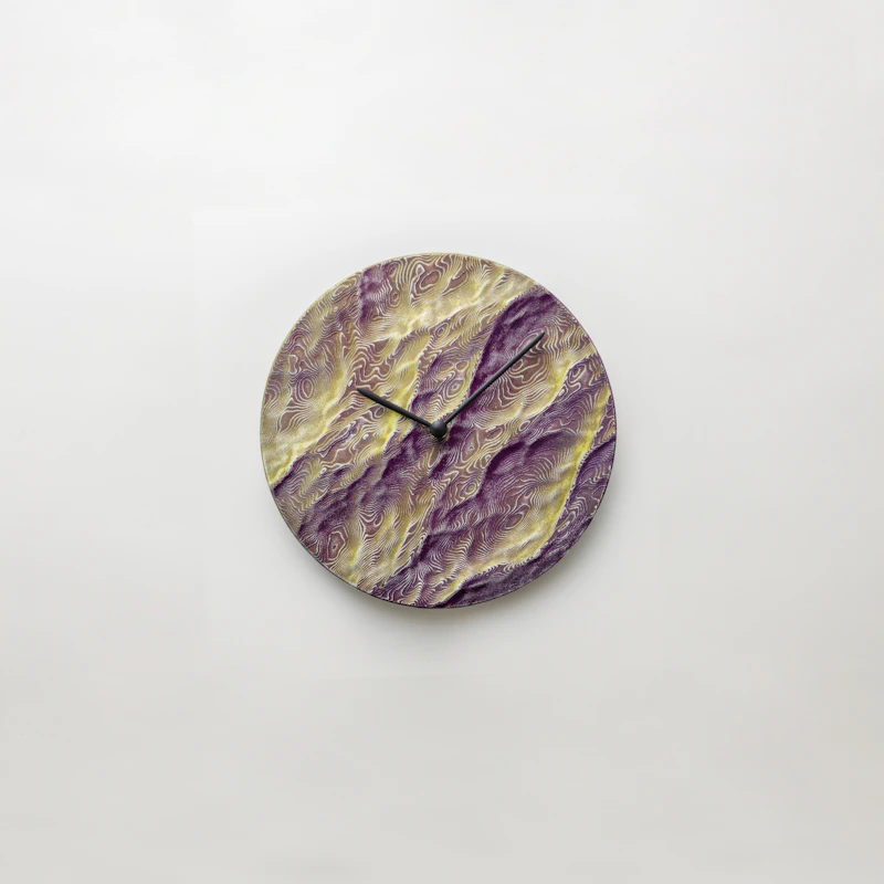 ひととせ Wall clock aluminum