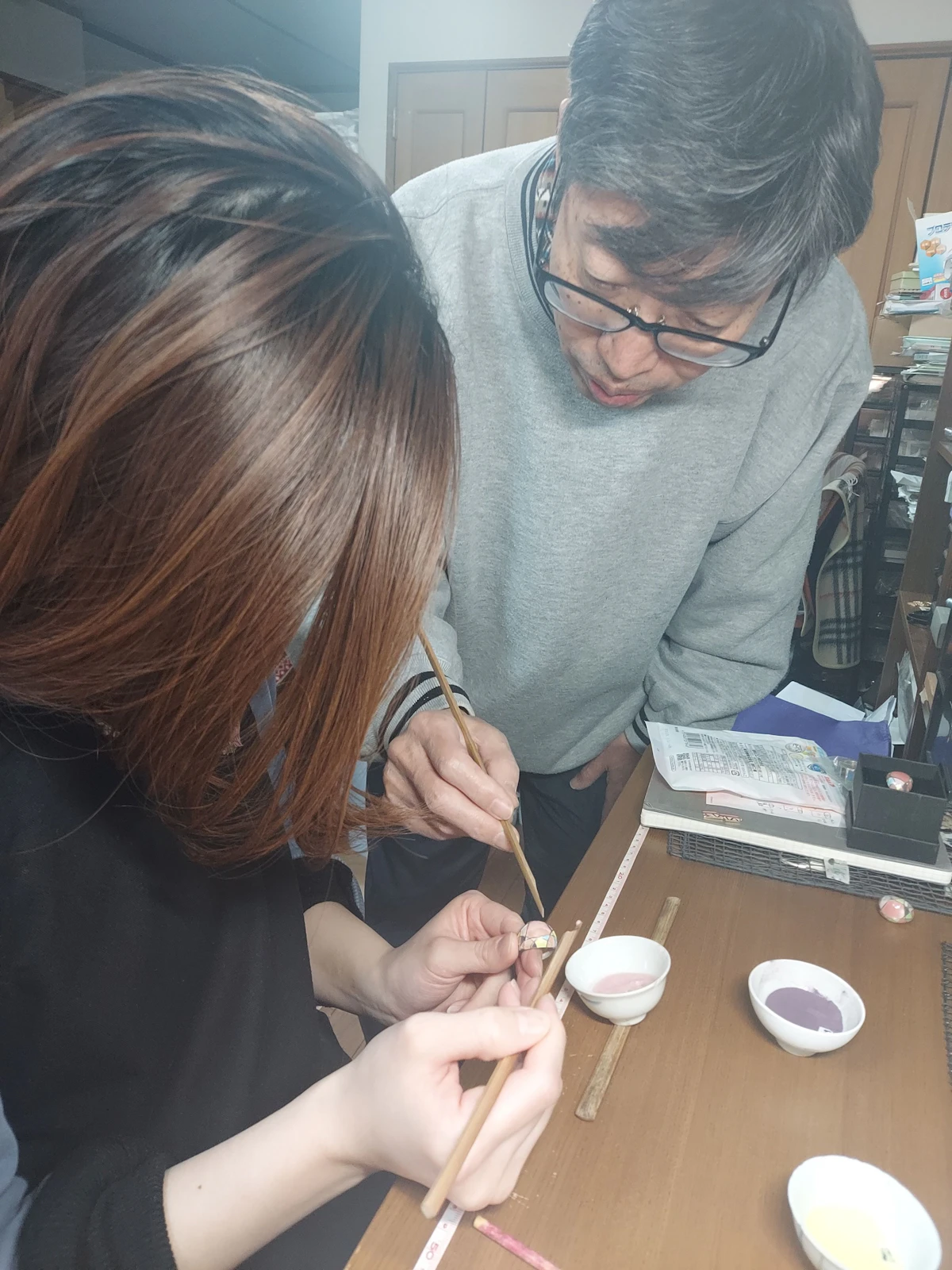 畠山さんと娘さん
