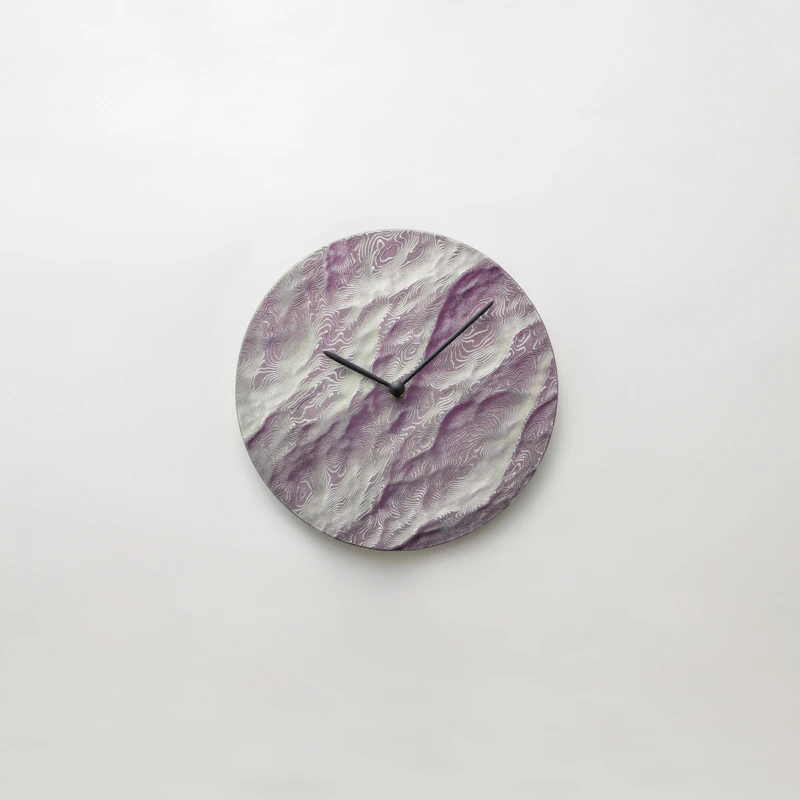 ひととせ Wall clock aluminum