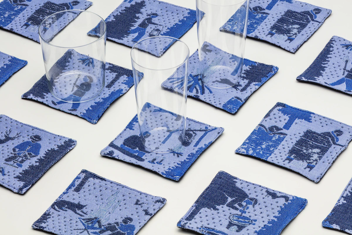 THERMO TEXTILE Series #01"camp" コースター