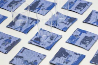 THERMO TEXTILE Series #01"camp" コースター