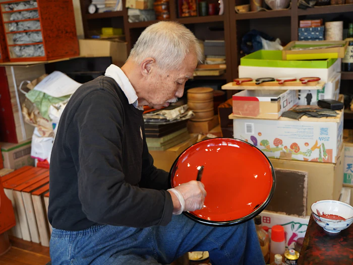 "Lacquer Is Like a Child": The Philosophy Behind the "Living" Art of Edo Lacquerware, a World Away From Chemical Paints.