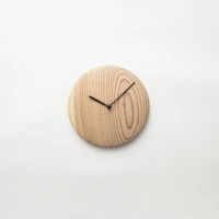 ひととせ Wall clock wood
