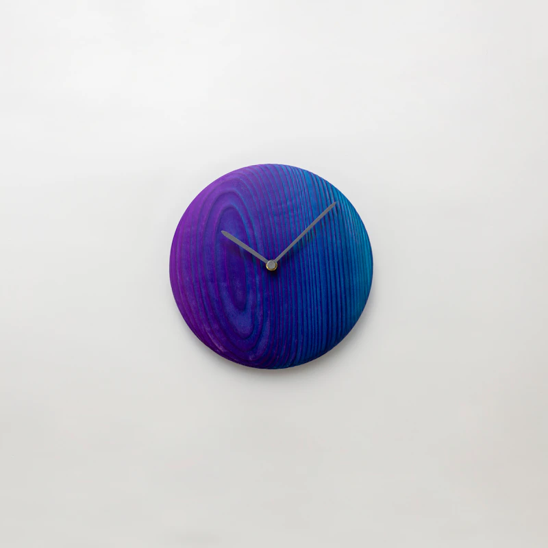 ひととせ Wall clock wood