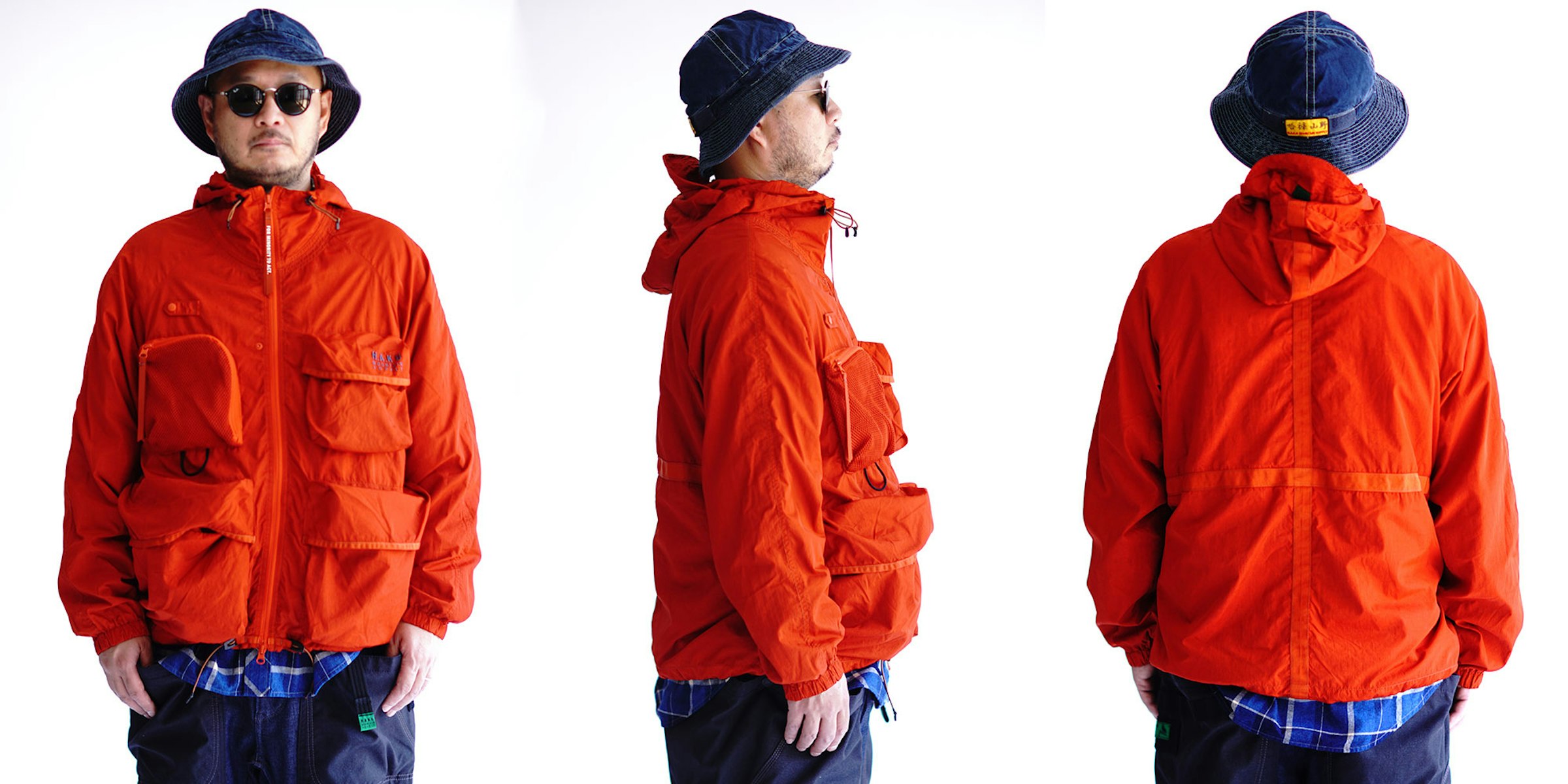 前、横、後ろのディテール