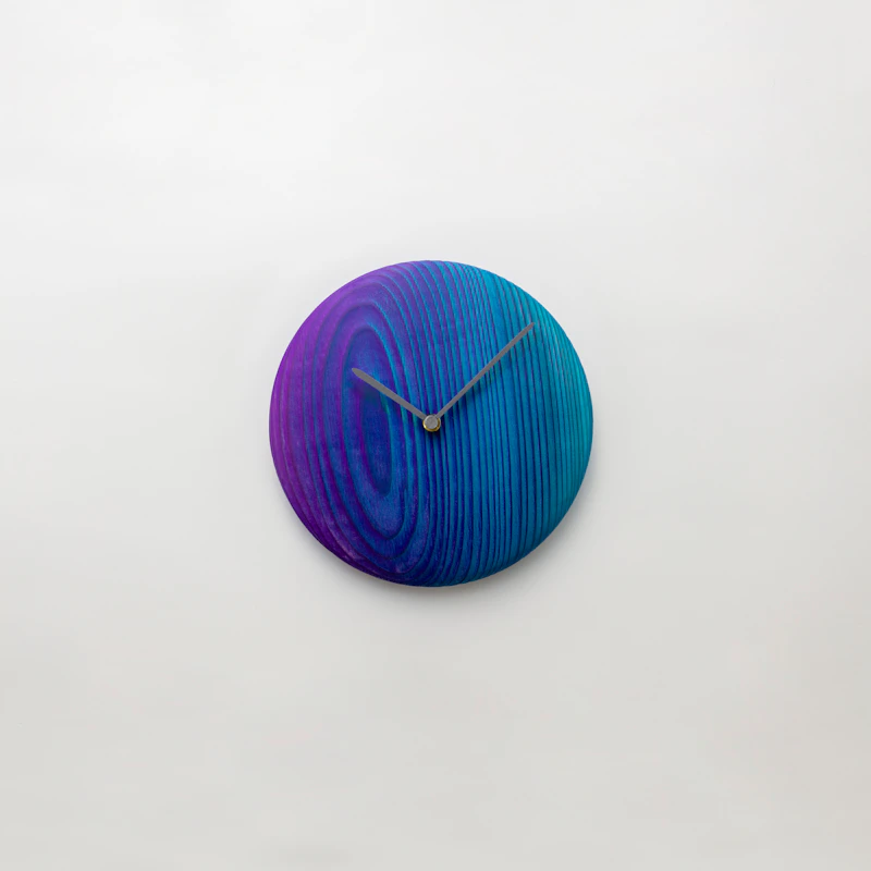 ひととせ Wall clock wood