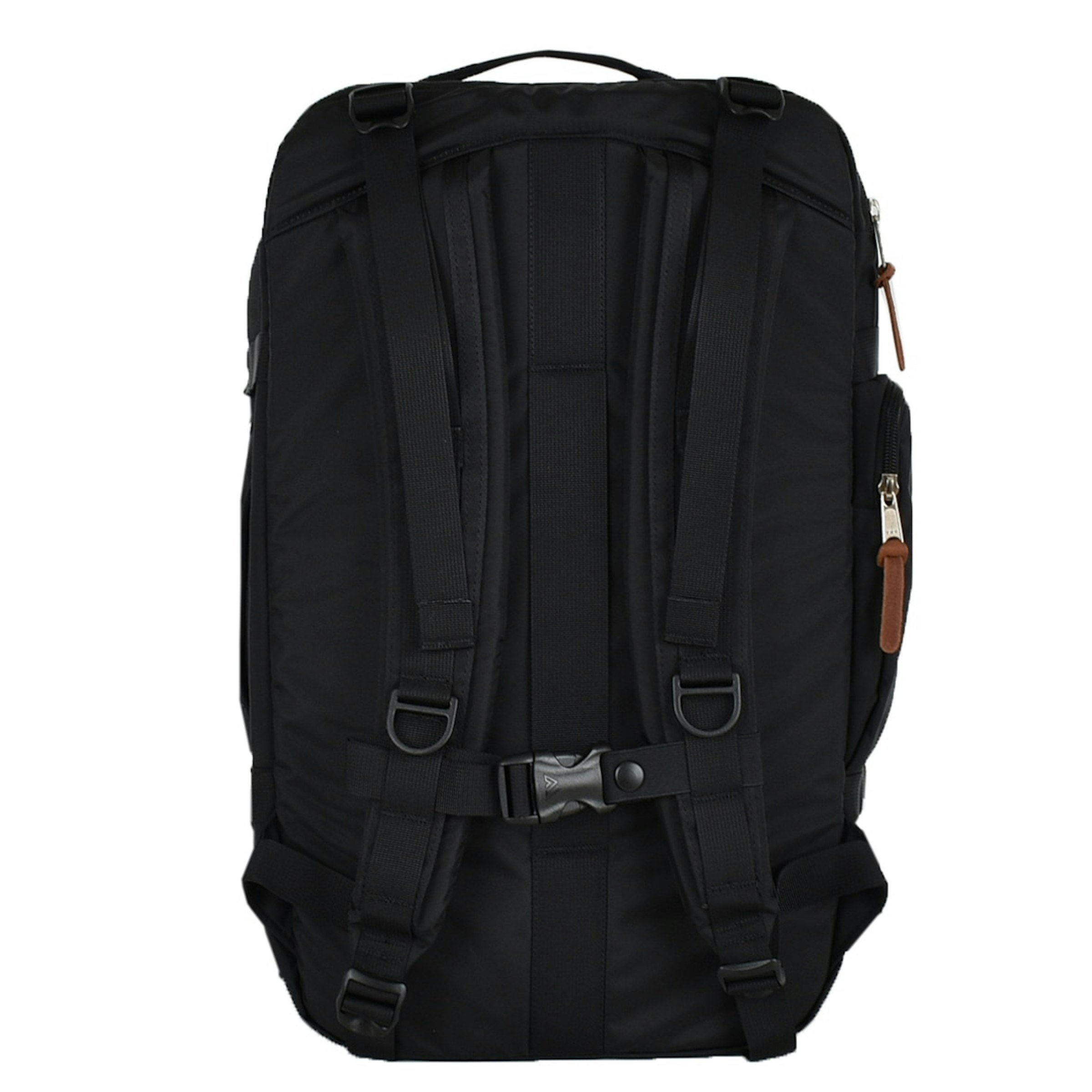 スクエア型だから背中にすっきりと収まる