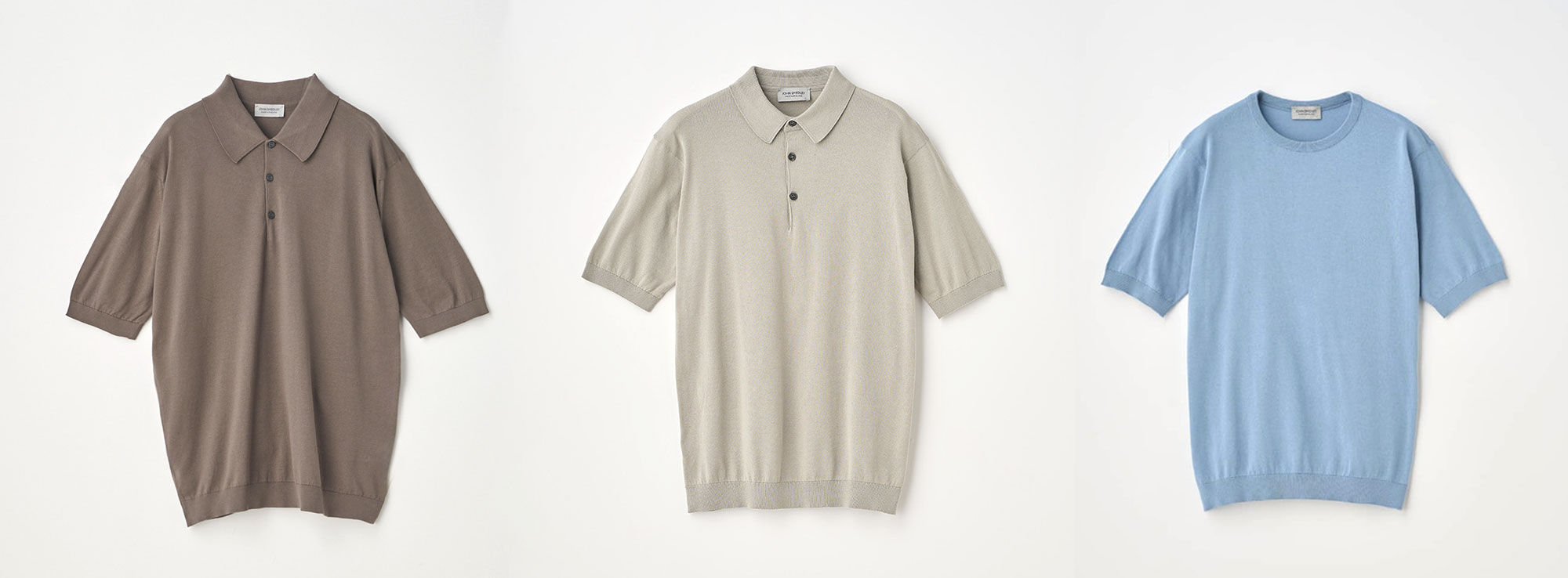 シーアイランドコットン」で編まれた「JOHN SMEDLEY（ジョン