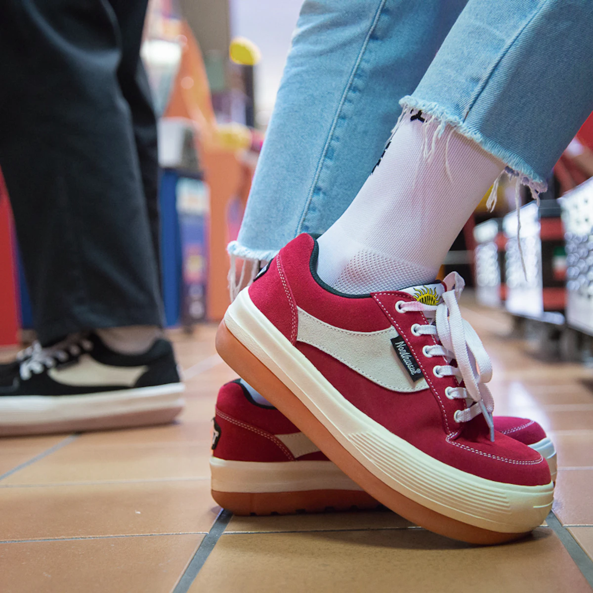 ノースウェーブ North wave ハイカット 90年代に一世を風靡した