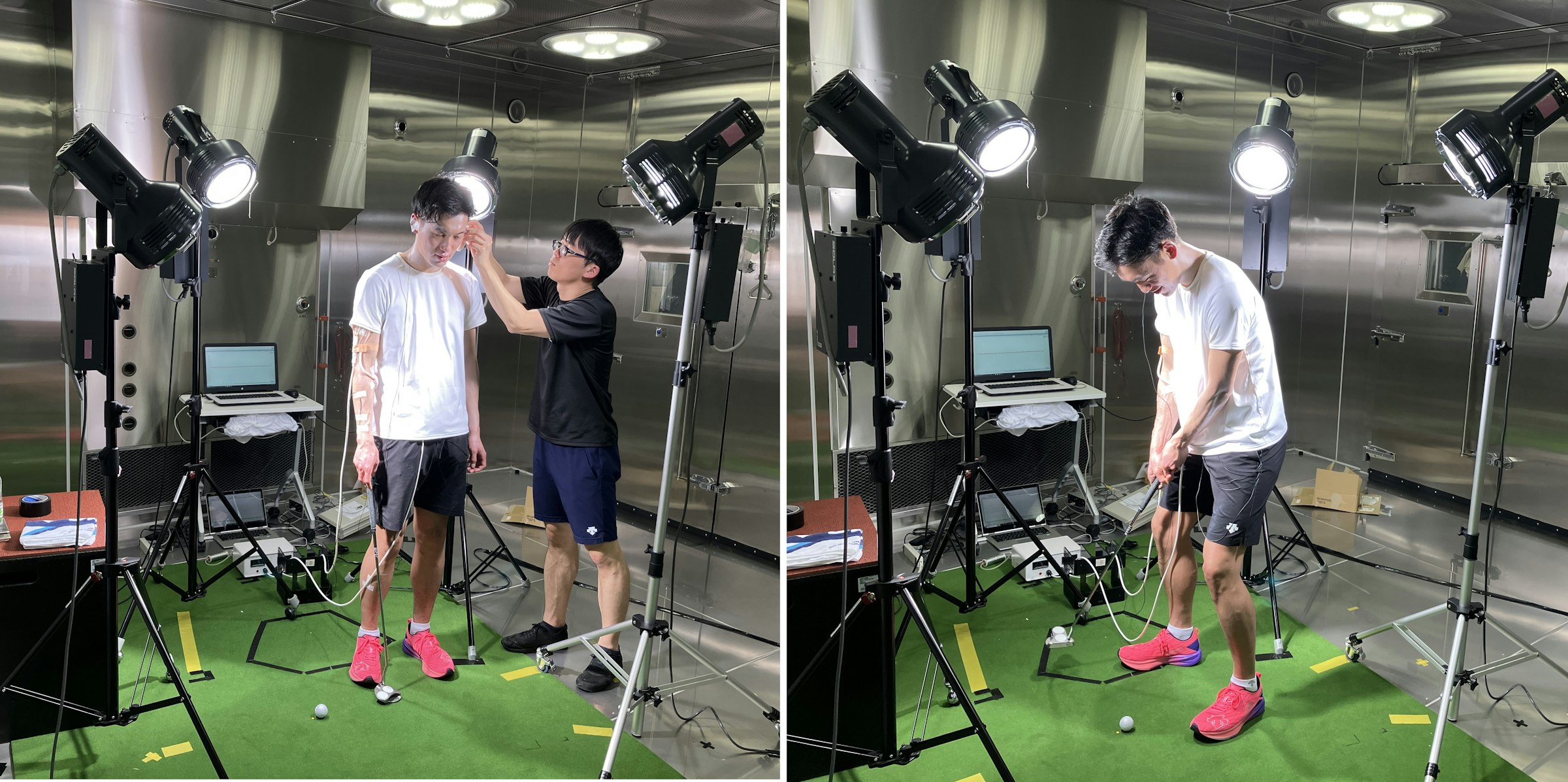 「DISC OSAKA」にて、夏場の環境を再現。