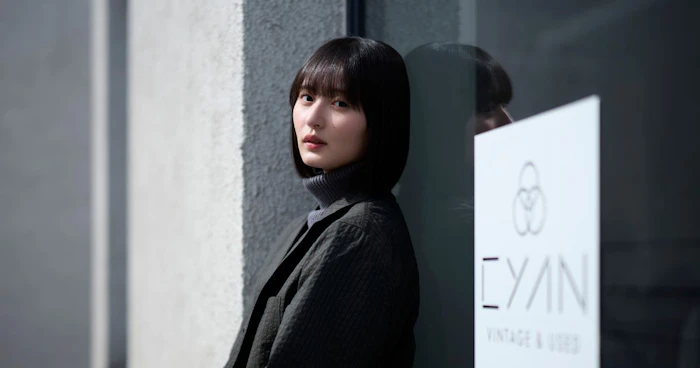 乃木坂46 遠藤さくらが出会う、下北沢の新しい一着　古着店「CYAN」で紐解く春の装い