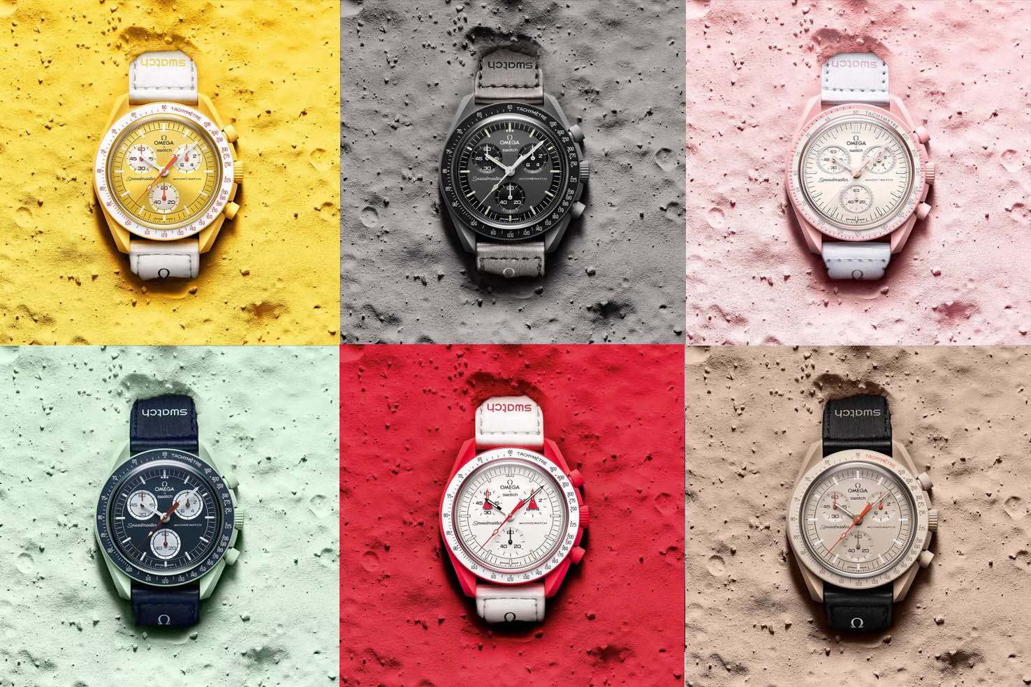 いま明かされる伝説のコラボレーション「OMEGA」×「Swatch」の「Bioceramic MoonSwatch Collection」誕生秘話 |  Fashion Tech News