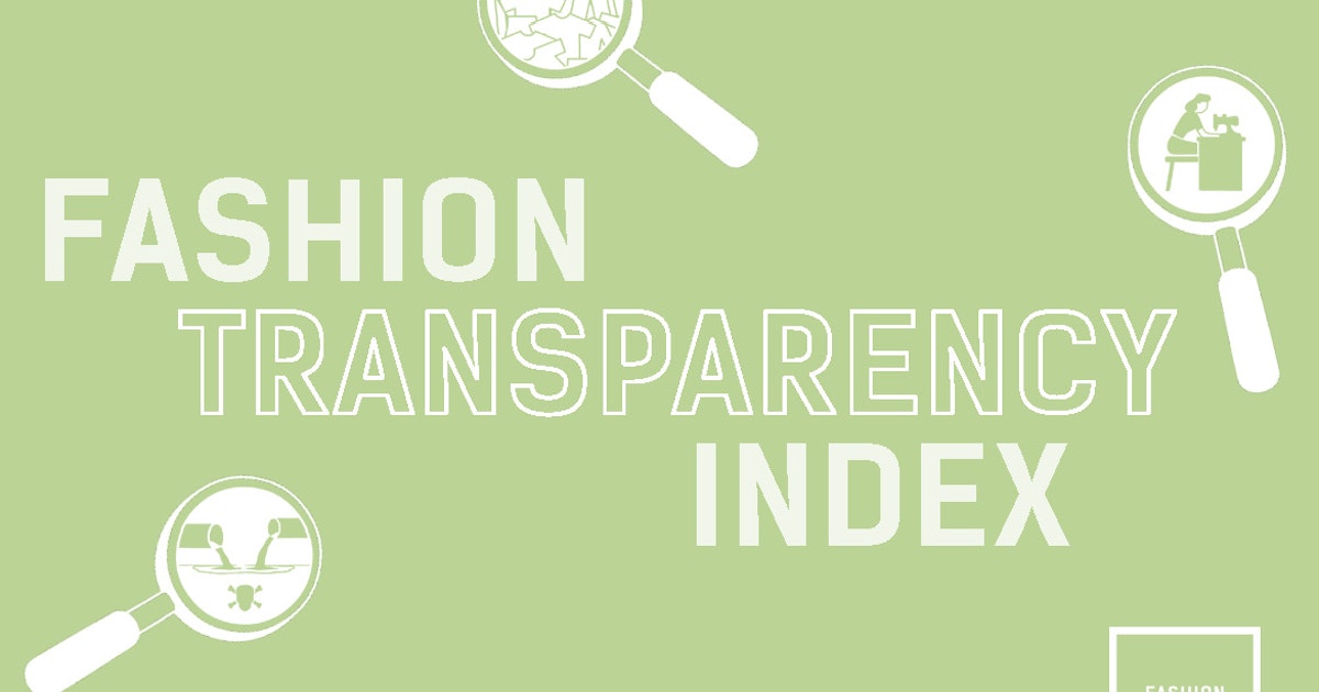 What the 'Fashion Transparency Index' Ranking of Global Major Fashion ...