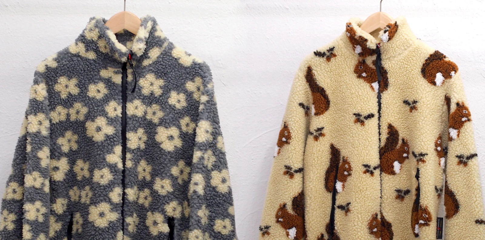 Made in UKを守り続けるユニークな柄のフリースジャケット「FARFIELD 