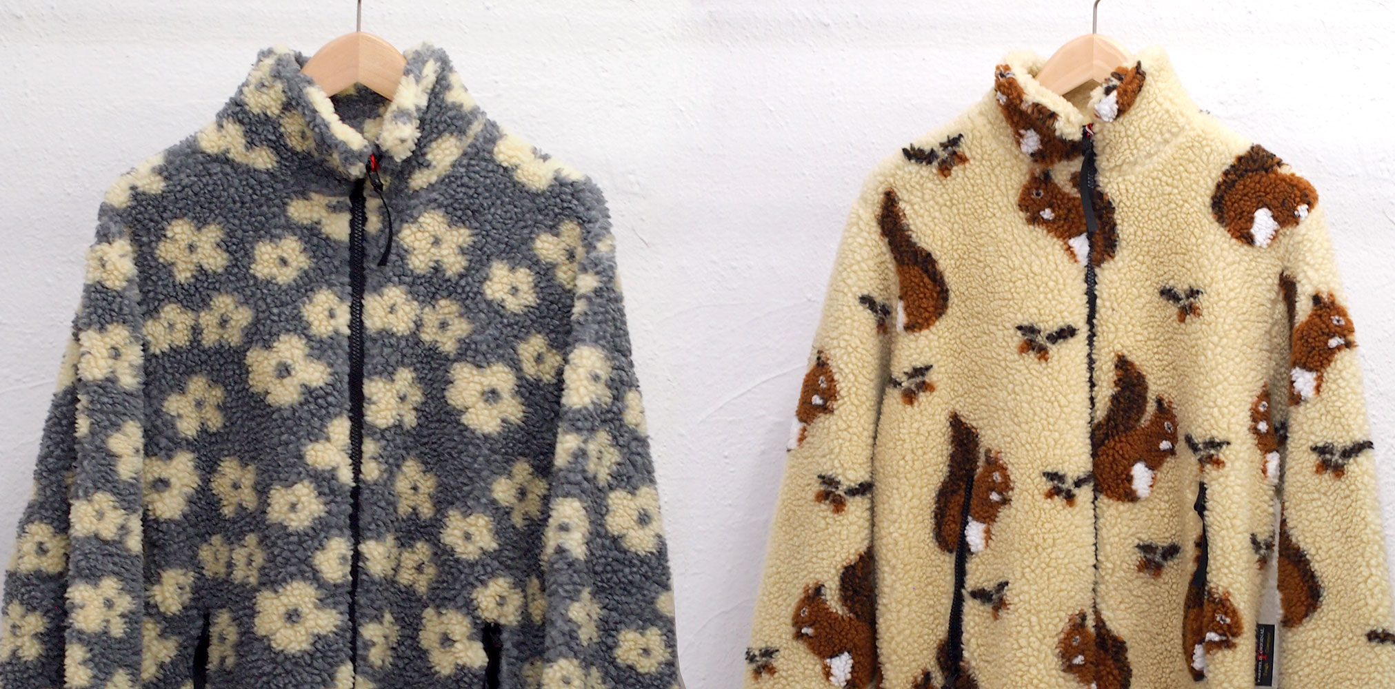 Made in UKを守り続けるユニークな柄のフリースジャケット「FARFIELD