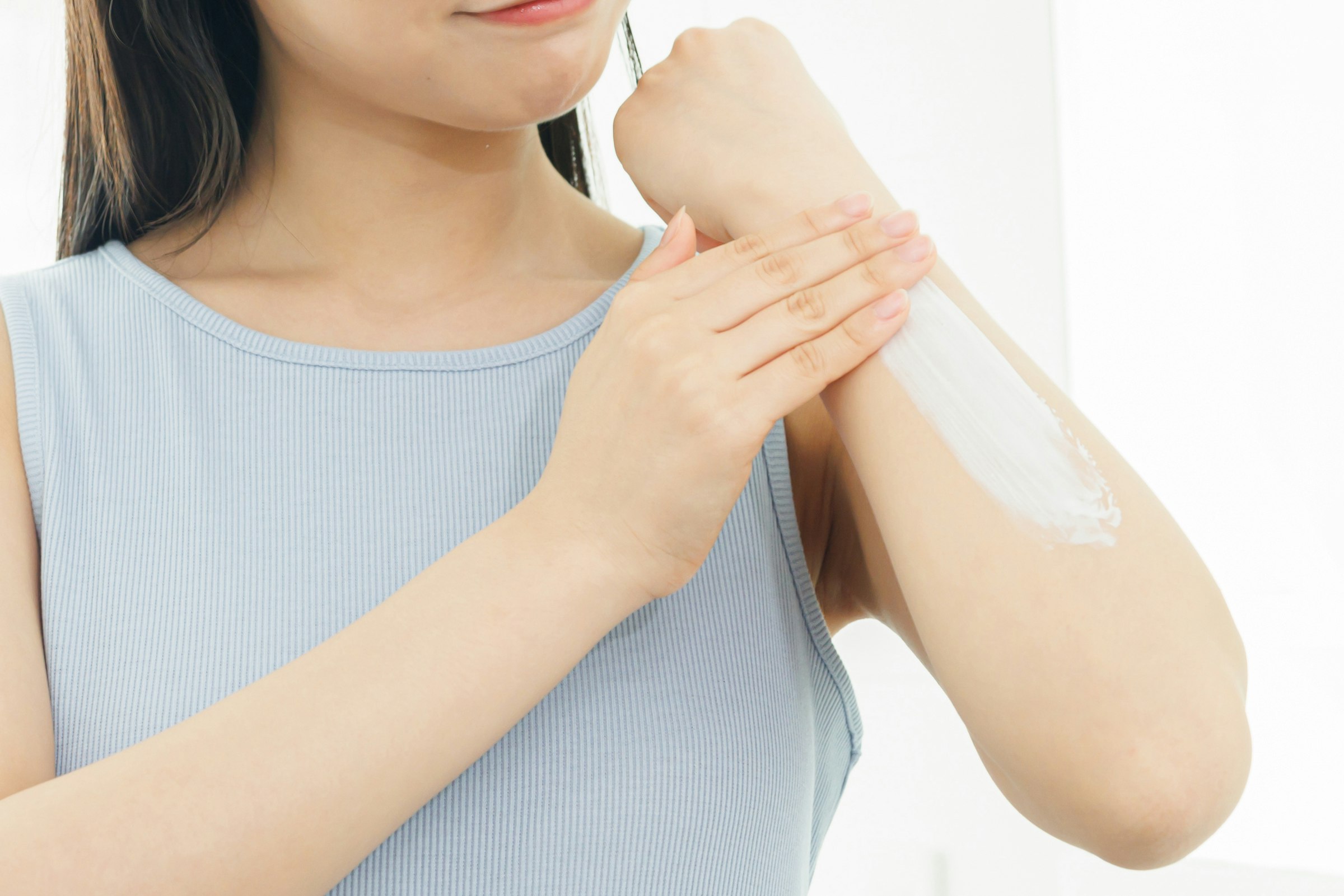 近赤外線をカットする日やけ止めの開発が進められている