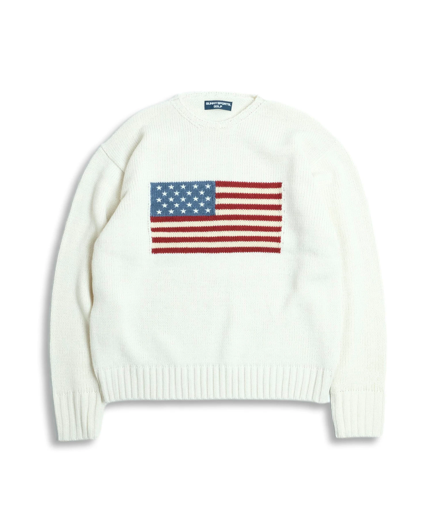 GOLF / FLAG CREW SWEATER, 14,300 yen (tax included)